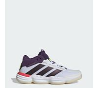 adidas Homme Courtstabil Indoor Performance Shoes Chaussures de Sport, Cloud White/Aurora Met. / Aurora Plum, 46 2/3 EU