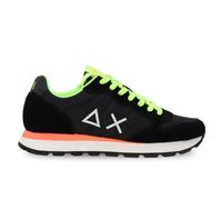 Chaussures - SUN68 - Tom Fluo - Noir - Cuir et Nylon - Lacets 41