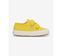 Chaussures Superga 2750 Cotjstrap Classic jaune blanc enfant - 32