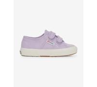 Chaussures Superga 2750 Cotjstrap Classic lilas clair blanc enfant - 34