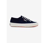 Chaussures Superga 2750 Og Suede bleu pur blanc - 36
