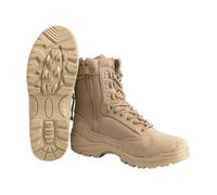 Chaussures Tactical Cordura Tan Zip T43/10