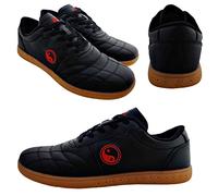 Chaussures Tai Chi wu Shu Kung Fu Karate Taekwondo Chaussures Baskets Sport Gym Arts Martiaux Antidérapant, Noir , 37 EU