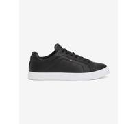 Tommy Hilfiger Baskets Homme Icon en Cuir, Noir (Black), 41