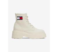 Chaussures Tommy Jeans Chunky Cleat blanc crème femme - 37
