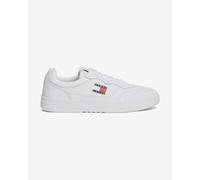 Chaussures Tommy Jeans Cupsole Leather Essential blanc pur - 45