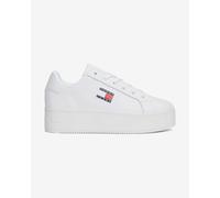 Chaussures Tommy Jeans Flatform Essential blanc pur femme - 41