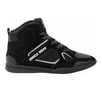 Gorilla Wear Mixte Chaussures de Bodybuilding Fitness Troy High Tops Basket, Gris, 41 EU