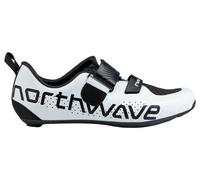 Chaussures triathlon northwave tribute carbon blanc noir homme