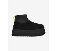 Ugg - Bottes - W Classic Mini Dipper Black pour Femme - Taille 7 US - Noir Noir 7 US