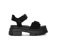 Chaussures UGG - Femme - Noir - Haute - Daim-Nubuck - Lacets 41