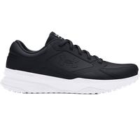 Under Armour Homme UA Edge LTHR Chaussures de Training, Black/Black/White, 43 EU