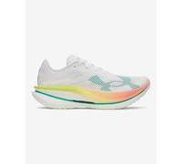 Chaussures Under Armour Velociti Elite 3 blanc jaune bleu - 38.5