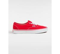 VANS Baskets basses 'Authentic' rouge vif / blanc, Taille 38