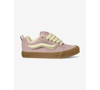 Chaussures Vans Knu-Skool rose jaune clair marron femme - 42