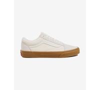Chaussures Vans Old Skool Pig Suede blanc pur marron - 44