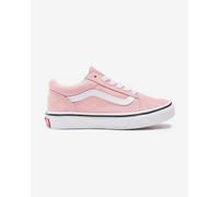 Chaussures Vans Old Skool rose blanc junior - 27