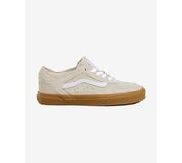 Chaussures Vans Rowley beige blanc marron - 40.5