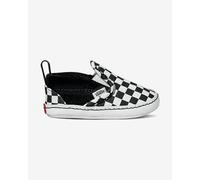 Chaussures Vans Slip-On Crib noir pur blanc bébé - 35