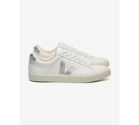 Chaussures Veja Esplar Logo blanc argent femme - 39