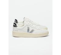 Chaussures Veja V-90 O.T. Cuir blanc argenté femme - 36