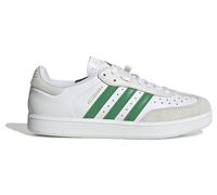 Chaussures velo adidas velosamba leather blanc vert unisexe