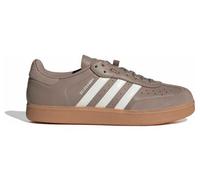 Chaussures velo adidas velosamba leather marron blanc unisexe