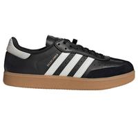 Chaussures velo adidas velosamba leather noir blanc unisexe