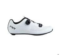 Northwave Chaussures de cyclisme sur route Storm Carbon Blanc/Noir Pointure 45 Homme