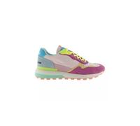 Victoria Basket Basse Luna Nylon & Pièces Multicolores en Croûte De Cuir & Semelle Crantée 1156110 pour Femme Rosa 39