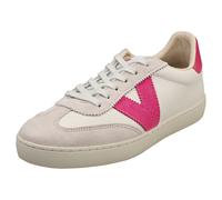 Chaussures Victoria Berlin Femme - Baskets Décontractées En Synthétique & Suédine Blanc Fuchsia - 39