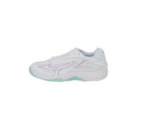 Mizuno Corporation UK Limited Femme Thunder Blade Z Chaussure de Volleyball, Tint Blanc et Bleu, 34 EU