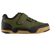 Chaussures vtt bontrager rally mtb olive gris gum wall