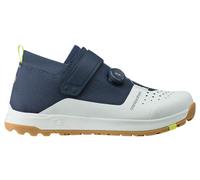 Chaussures vtt crankbrothers mallet trail boa bleu gris unisexe