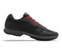 GIRO Scarpe Gauge Black/BRT Red TG.41 20 Unisex-Adult, Couverture Noir Rouge Vif, 41 EU