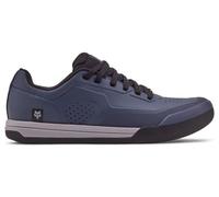 Chaussures vtt pedales plates fox union flat bleu