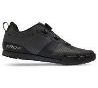 Chaussures vtt pour pedale plate giro tracker boa noir