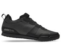 Chaussures vtt pour pedale plate giro tracker fastlace noir