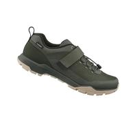 Chaussures VTT - SHIMANO - SH-EX500 - Vert olive - Laçage rapide - Respirantes 45
