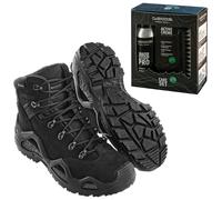 Chaussures Z-6N GTX C Black + Care Set Lowa pour le nettoyage des chaussures - Ensemble 41
