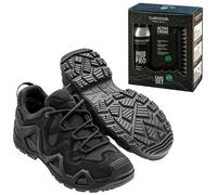 Chaussures Zephyr GTX Low MK2 Black + Care Set pour le nettoyage des chaussures Lowa - Ensemble 41,5