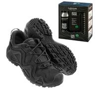 Chaussures Zephyr GTX Low TF Black + Care Set pour le nettoyage des chaussures Lowa - Ensemble 46