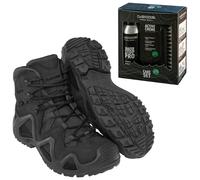 Chaussures Zephyr GTX MID TF Black + Care Set pour le nettoyage des chaussures Lowa - Ensemble 42,5