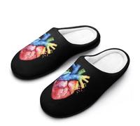 Chaussuresm Anatomie Du Cœur En Couleurs Slippers M