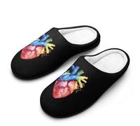 Chaussuresm Anatomie Du Cœur En Couleurs Slippers S