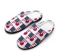 Chaussuresm Drapeau Des États-Unis Et Du Japon Slippers L
