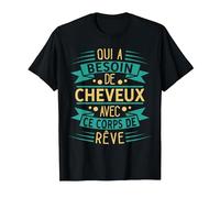 Chauve Cadeau Humour Corps De Rêve T-Shirt, Homme, Noir, 4XL