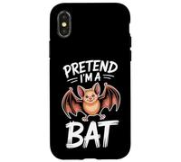 Chauve-Souris Amusante Coque pour iPhone X/XS