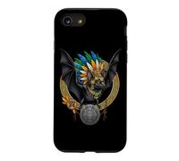 Chauve-Souris aztèque Mexique Civilisation Ancienne tribale aztèque Coque pour iPhone SE (2020) / 7/8
