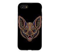 Chauve-Souris aztèque Mexique Civilisation Ancienne tribale aztèque Coque pour iPhone SE (2020) / 7/8